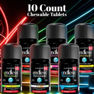 115mg endless Hydroxymitragynine(Black Edition)10 Count Chewable Tablets